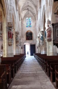 La nef église de Vétheuil