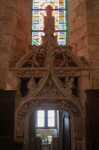Entrée de la sacristie