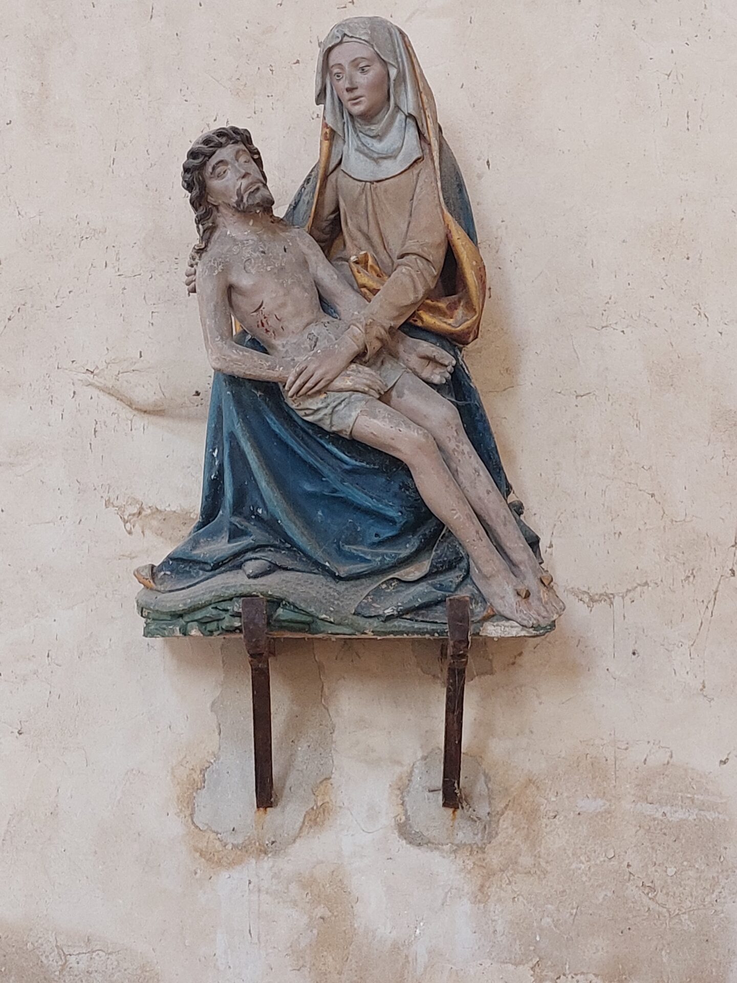 Pietà, église Sainte Madeleine, Le Bellay-en-Vexin