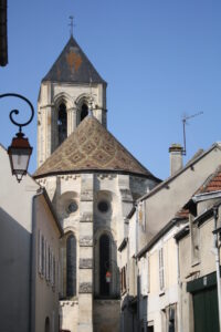 Chevet de l'église de Vétheuil