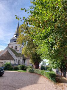 Eglise de St-Clair vue de la mairie