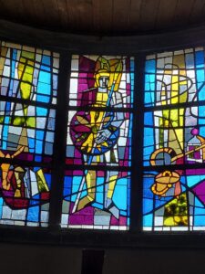 Vitrail représentant saint Géréon en soldat