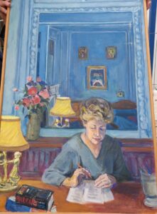 Autoportrait d'Eliane Bricard