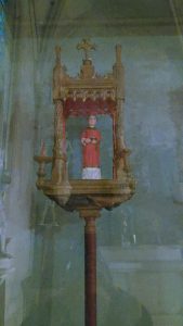 saint Vincent, bâton de procession