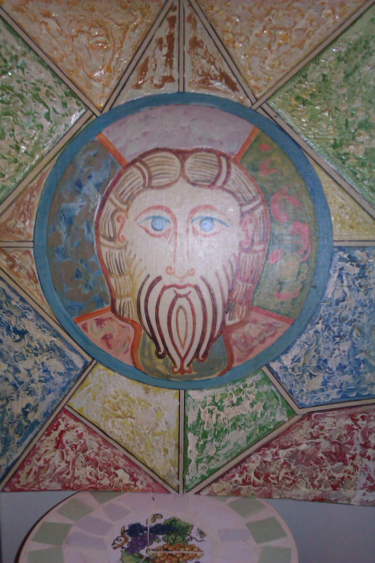 vierge dorée, église de la Roche-Guyon
